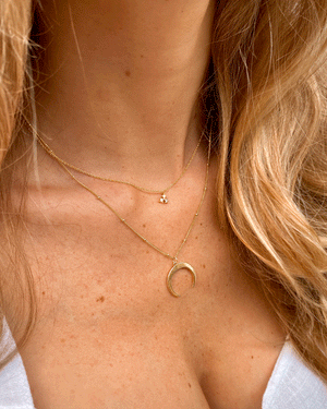 COLLAR LUCKY CHAMPAGNE GOLD